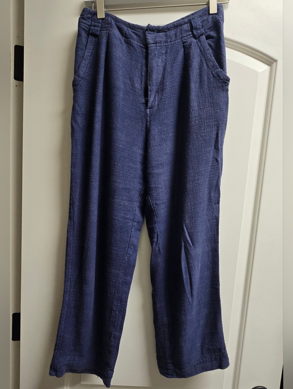 Free People Cropped Linen Pants